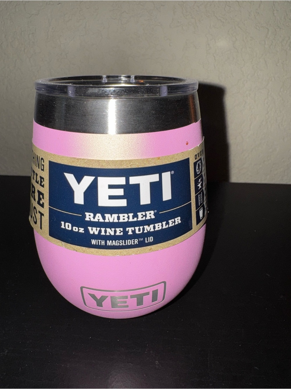 YETI Pink Wine Tumbler